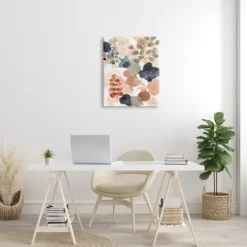 Kirkland's Home Abstract Botanical Collage Canvas Print, 24X30 In.- Canvas Art