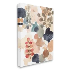 Kirkland's Home Abstract Botanical Collage Canvas Print, 24X30 In.- Canvas Art