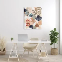 Kirkland's Home Abstract Botanical Collage Canvas Print, 30X40 In.- Canvas Art