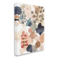 Kirkland's Home Abstract Botanical Collage Canvas Print, 30X40 In.- Canvas Art