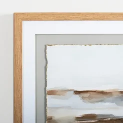 Kirkland's Home Abstract Desert Blues Framed Art Print- Framed Art