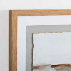 Kirkland's Home Abstract Desert Blues Framed Art Print- Framed Art