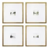 Kirkland's Home Abstract Landscape Framed Art Prints, Set Of 4- Framed Art