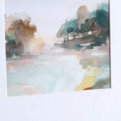 Kirkland's Home Abstract Landscape Framed Art Prints, Set Of 4- Framed Art