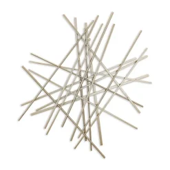 Kirkland's Home Abstract Metal Bar Wall Plaque- Wall Plaques