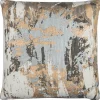 Kirkland's Home Abstract Metallic Foil Pillow- Pillows