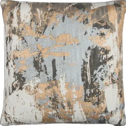 Kirkland's Home Abstract Metallic Foil Pillow- Pillows