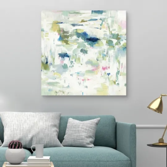 Kirkland's Home Abstract Reflections Canvas Art Print, 35X35 In.- Canvas Art