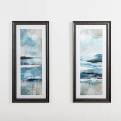 Kirkland's Home Abstract Seascape Ii Framed Art Print- Framed Art