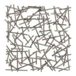 Kirkland's Home Abstract Tubes Spill Wall Plaque- Wall Plaques