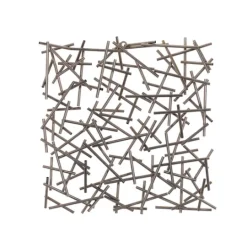 Kirkland's Home Abstract Tubes Spill Wall Plaque- Wall Plaques