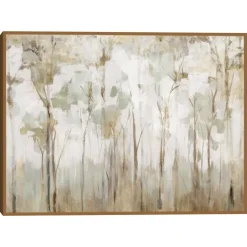 Kirkland's Home Abstract Woodland Forest Framed Canvas Art Print- Canvas Art