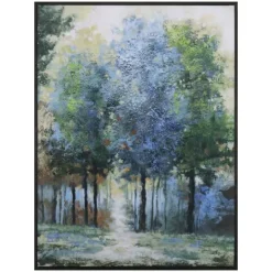 Kirkland's Home Afternoon Light Forest Framed Art Print- Framed Art