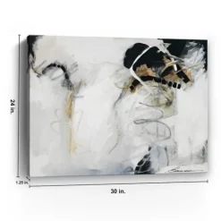Kirkland's Home Against All Odds Abstract Canvas Art Print- Canvas Art