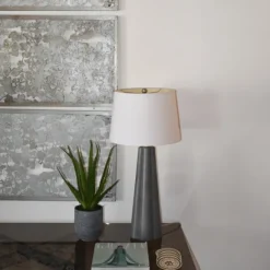 Kirkland's Home Agave Arrangement In Gray Decorative Pot- Arrangements & Greenery