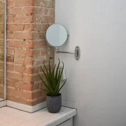 Kirkland's Home Agave Arrangement In Gray Decorative Pot- Arrangements & Greenery