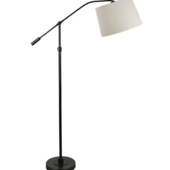 Kirkland's Home Aged Bronze Iron Adjustable Arm Floor Lamp- Floor Lamps
