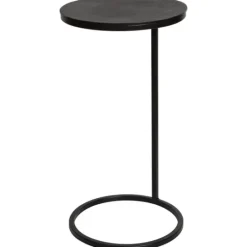 Kirkland's Home Aged Metal Frame Slab Top Accent Table- Accent & End Tables