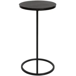 Kirkland's Home Aged Metal Frame Slab Top Accent Table- Accent & End Tables
