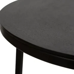 Kirkland's Home Aged Metal Frame Slab Top Accent Table- Accent & End Tables