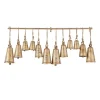 Kirkland's Home Aged Triangle Bells Wall Plaque- Decorative Accents