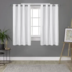 Kirkland's Home Alabaster Blackout 2-Pc. Curtain Panel Set, 63 In.- Curtains & Drapes