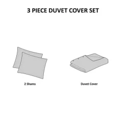 Kirkland's Home Alaya 3-Pc. California King Waffle Duvet Set- Duvets