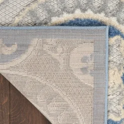 Kirkland's Home Aloha Blue Medallion Indoor/Outdoor Area Rug, 5X7- Outdoor Rugs