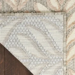 Kirkland's Home Aloha Ivory Botanical Indoor/Outdoor Area Rug, 3X5- Outdoor Rugs