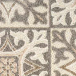 Kirkland's Home Aloha Ivory Geometric Indoor/Outdoor Rug, 9X12- Outdoor Rugs