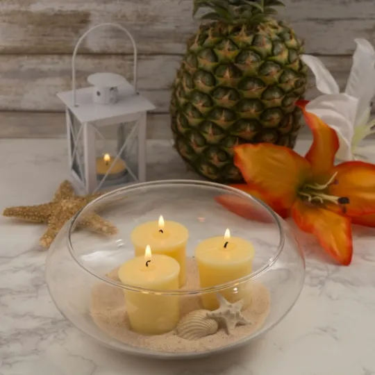Kirkland's Home Aloha Pineapple Votive Candles, Set Of 8- Candles
