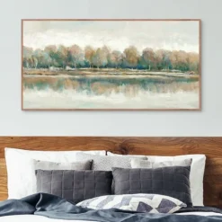Kirkland's Home Along The Way I Framed Canvas Art- Framed Art