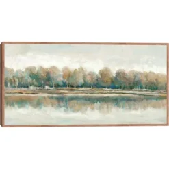 Kirkland's Home Along The Way I Framed Canvas Art- Framed Art