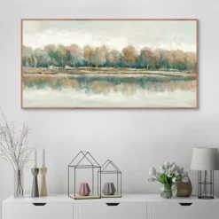 Kirkland's Home Along The Way I Framed Canvas Art- Framed Art