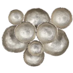 Kirkland's Home Aluminum Clustered Bowls Wall Plaque- Wall Plaques