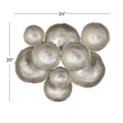 Kirkland's Home Aluminum Clustered Bowls Wall Plaque- Wall Plaques