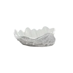 Kirkland's Home Aluminum Seashell Bowl- Decorative Bowls & Jars