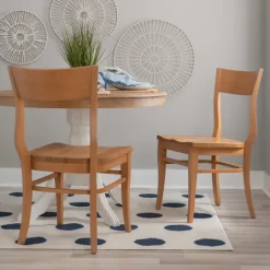 Kirkland's Home Amber Wave Frame Dining Chairs, Set Of 2- Dining Chairs
