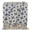 Kirkland's Home And Beige Patterned Fringe Throw- Blankets & Throws