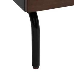 Kirkland's Home And Black 2-Drawer Nightstand- Nightstands