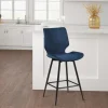 Kirkland's Home And Black Metal Swivel Counter Stool- Bar Stools & Counter Height Stools