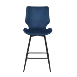 Kirkland's Home And Black Metal Swivel Counter Stool- Bar Stools & Counter Height Stools