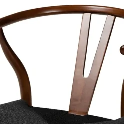 Kirkland's Home And Black Wishbone Dining Chairs, Set Of 2- Dining Chairs