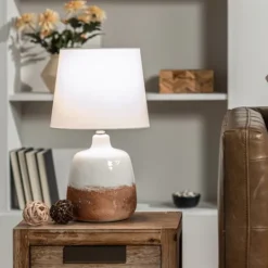 Kirkland's Home And Bronze Ceramic Table Lamp- Table Lamps