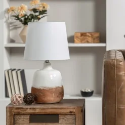 Kirkland's Home And Bronze Ceramic Table Lamp- Table Lamps