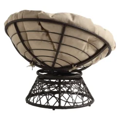 Kirkland's Home And Brown Woven Papasan Chair- Accent Chairs