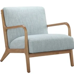 Kirkland's Home And Elm Wood Mid-Century Modern Armchair- Accent Chairs