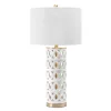 Kirkland's Home And Gold Cut-Out Ovals Table Lamp- Table Lamps