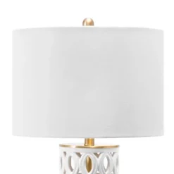 Kirkland's Home And Gold Cut-Out Ovals Table Lamp- Table Lamps