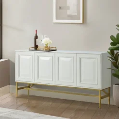 Kirkland's Home And Gold 4-Door Sideboard- Cabinets & Sideboards